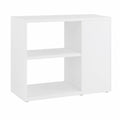 Armoire Latérale Moderne avec Étagères, Meuble de Rangement pour Salon