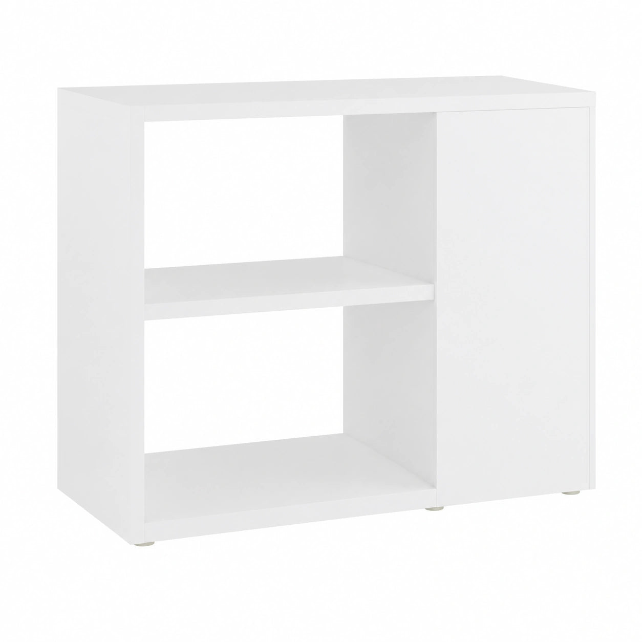 Armoire Latérale Moderne avec Étagères, Meuble de Rangement pour Salon
