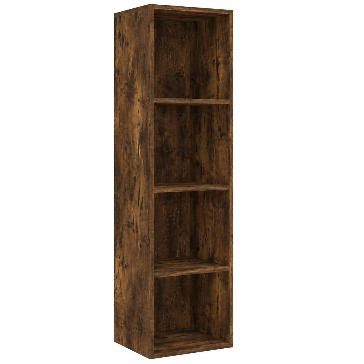 Étagère de Salon en Bois d'Ingénierie Chêne Fumé 36x30x143 cm