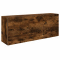 Armoire murale de salle de bain en chêne 100x25x40 cm