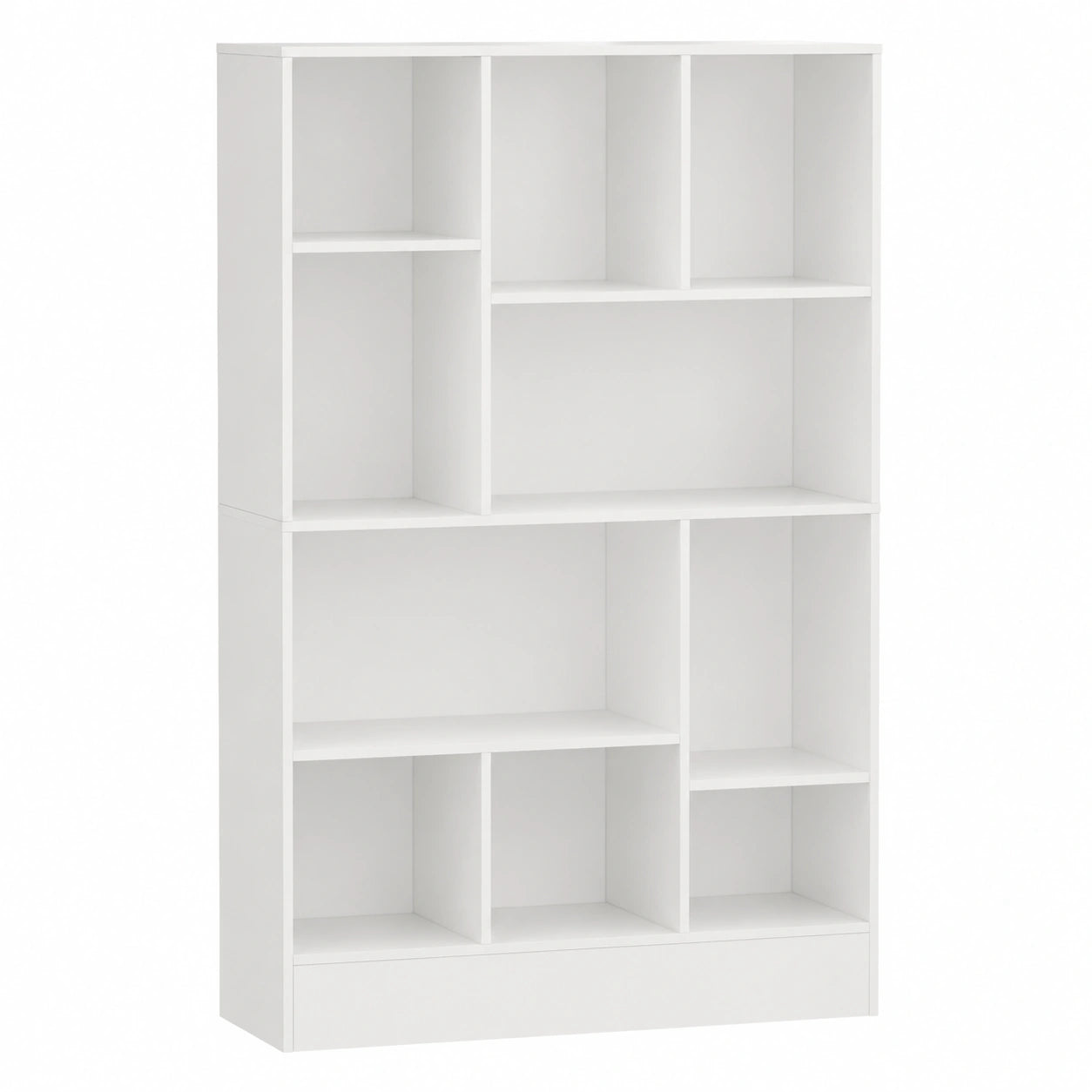Bibliothèque modulable 10 compartiments pour rangement polyvalent