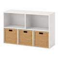 Étagère de Rangement à 5 Cubes Fermée