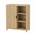 Buffet moderne avec porte rainurée pour salon ou bureau